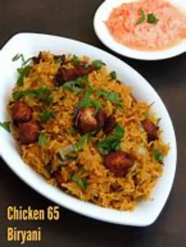 CHICKEN 65 BIRYANI